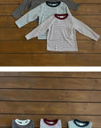 Little Foxx – Latte Stripe Tee