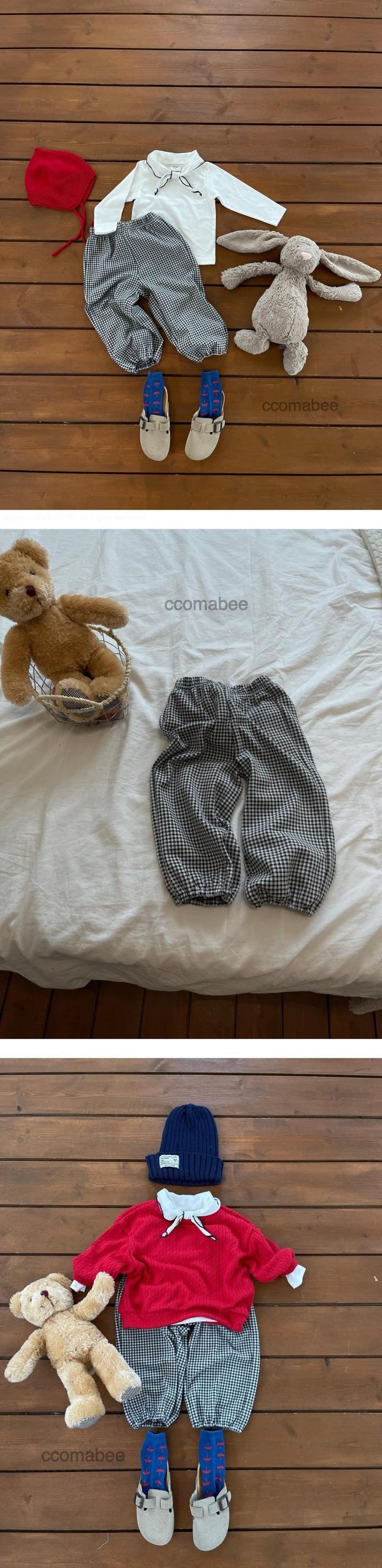 Little Foxx – Check Jogger Pants