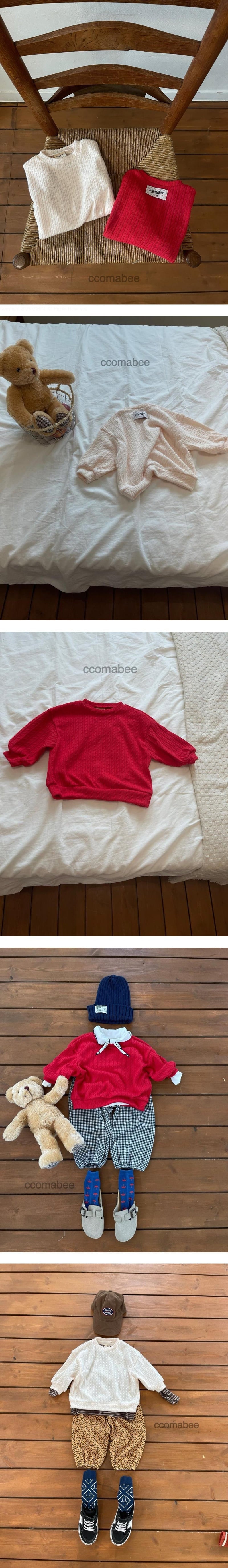 Little Foxx – Cable Knit Sweatshirt