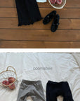 Little Foxx – Dot Frill Pants