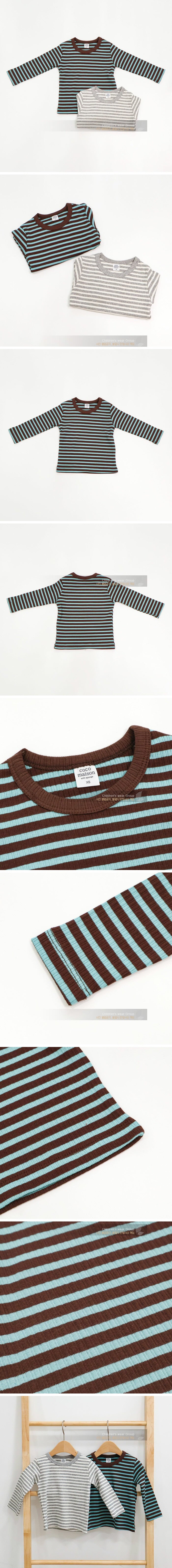 Little Foxx – Sugar Striped Basic Tee