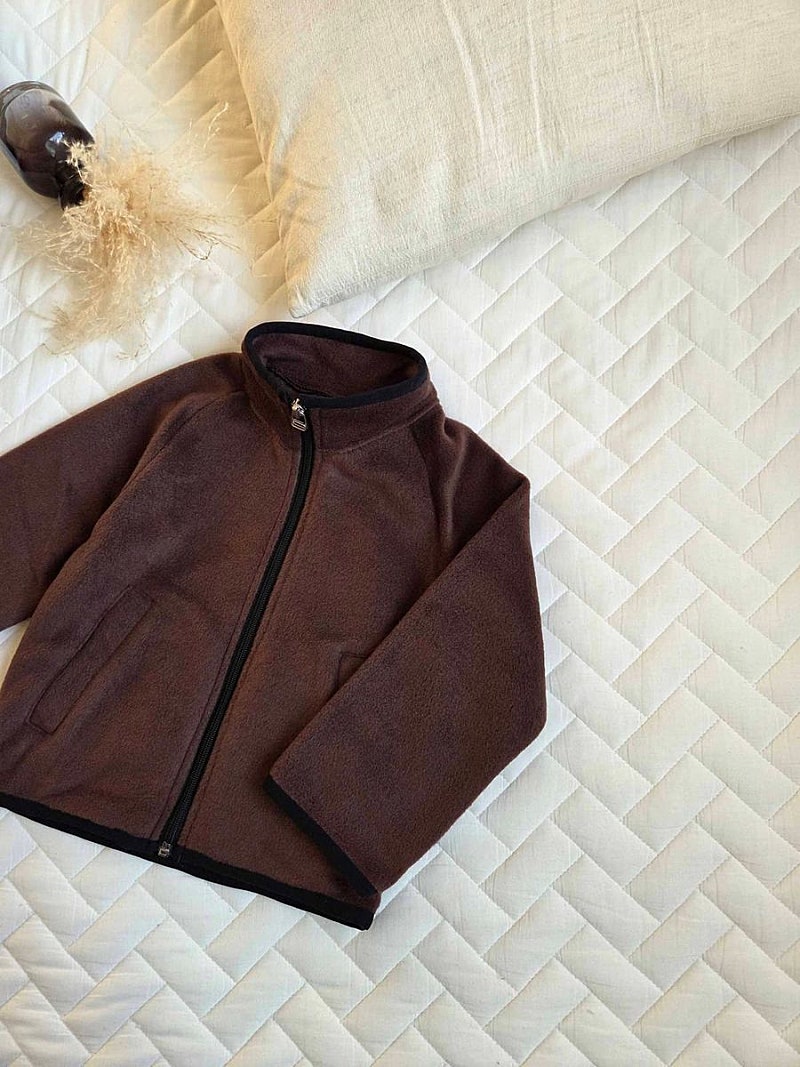 Little Foxx – Pogeun Deuce Fleece Zip-Up