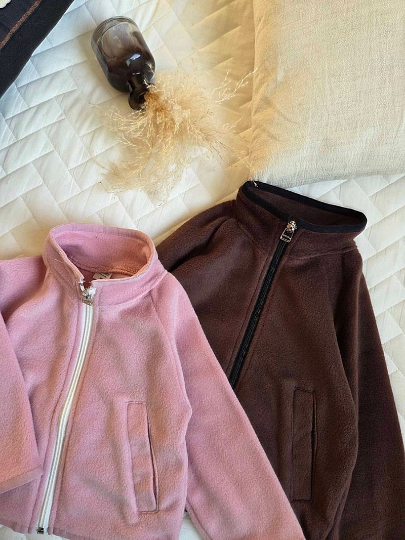 Little Foxx – Pogeun Deuce Fleece Zip-Up