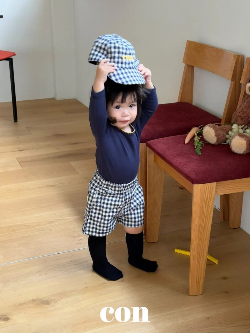 Little Foxx – Bebe Check Shorts