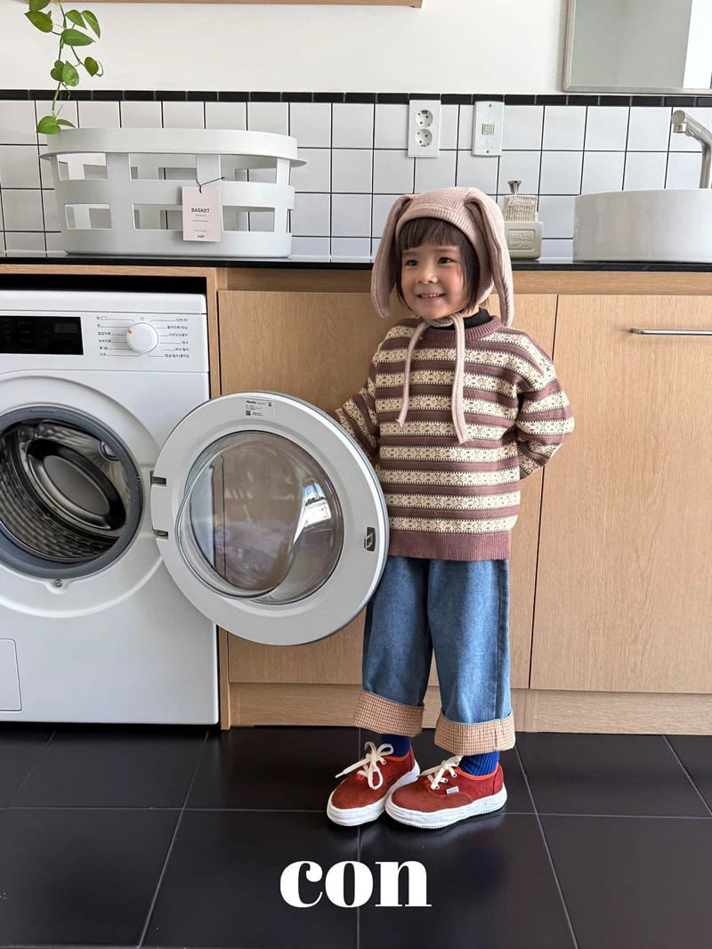 Little Foxx – Wash Roll-up Denim Pants