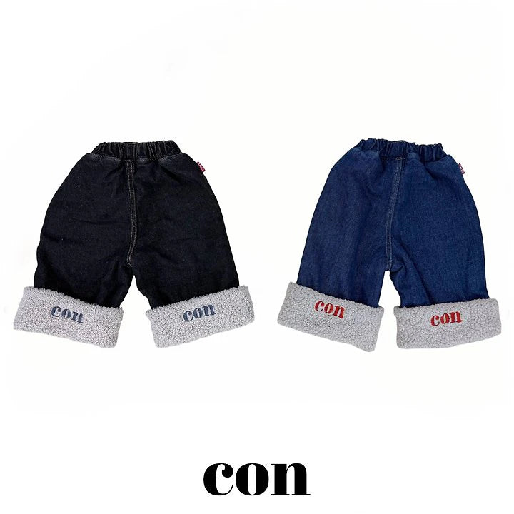 Little Foxx – Con Roll-up Denim Pants