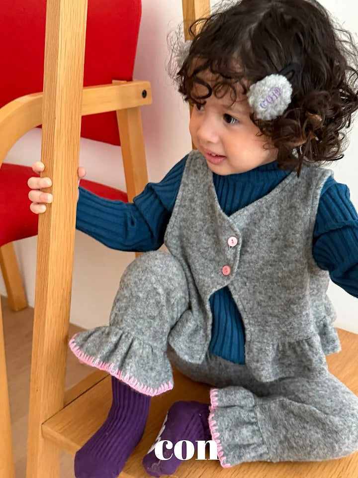 Little Foxx – Front Back Frill Vest