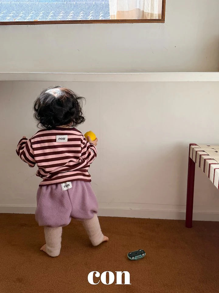 Little Foxx – Bongbong Rib Trim Pants