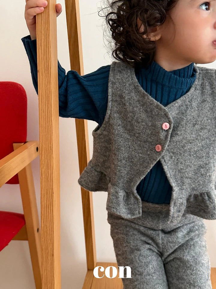 Little Foxx – Front Back Frill Vest