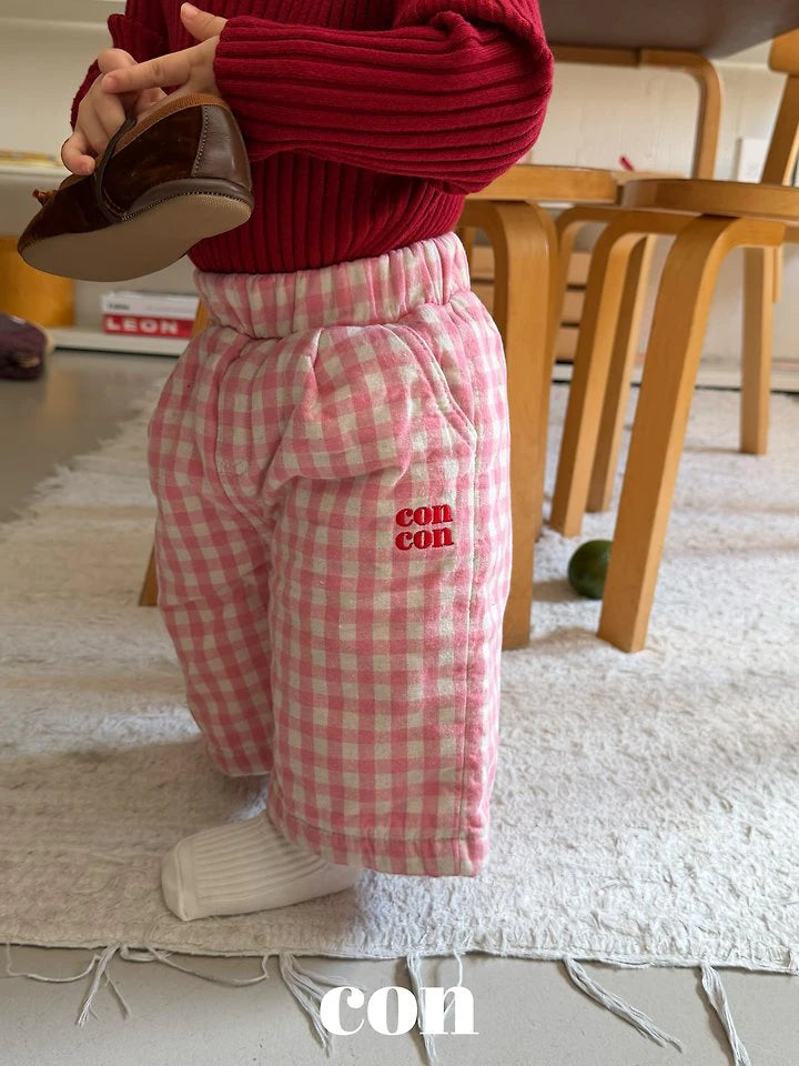 Little Foxx – Check Padded Pants