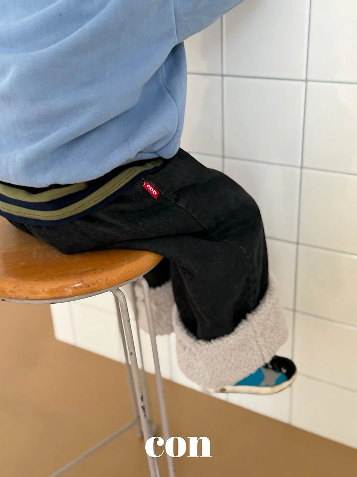 Little Foxx – Con Roll-up Denim Pants