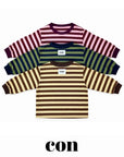 Little Foxx – Pudding Stripe Oversized Tee