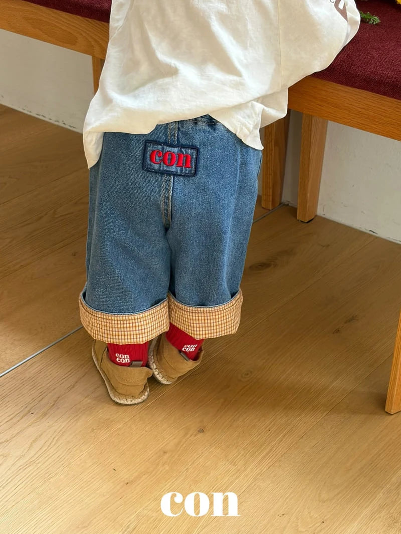 Little Foxx – Wash Roll-up Denim Pants