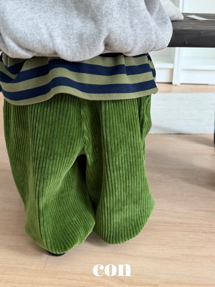 Little Foxx – Chewy Ribbed Jogger Pants