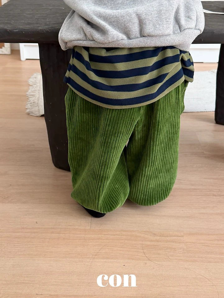 Little Foxx – Chewy Ribbed Jogger Pants