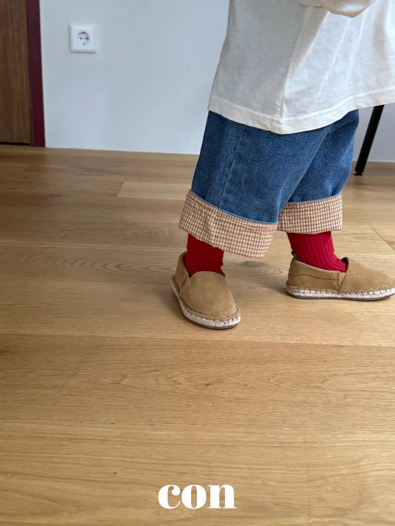 Little Foxx – Wash Roll-up Denim Pants