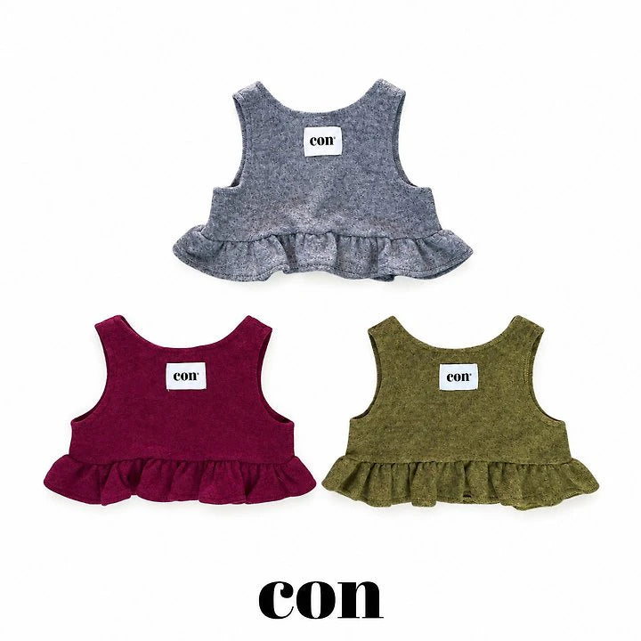 Little Foxx – Front Back Frill Vest
