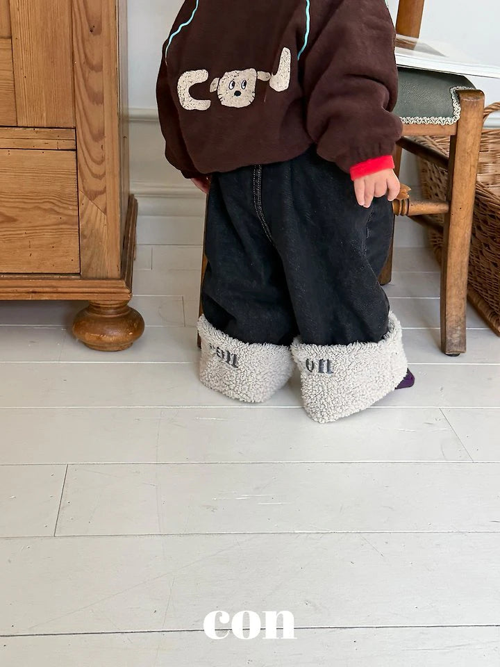 Little Foxx – Con Roll-up Denim Pants