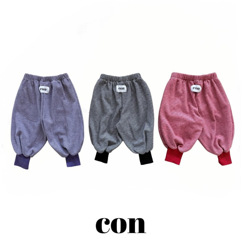 Little Foxx – Kkomu Stripe Jogger Pants