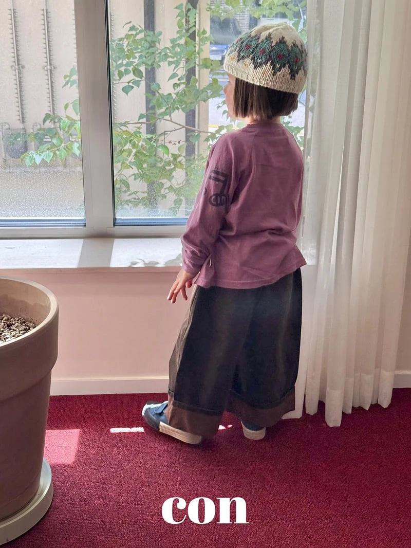 Little Foxx – Tonton Pigment Roll-up Pants