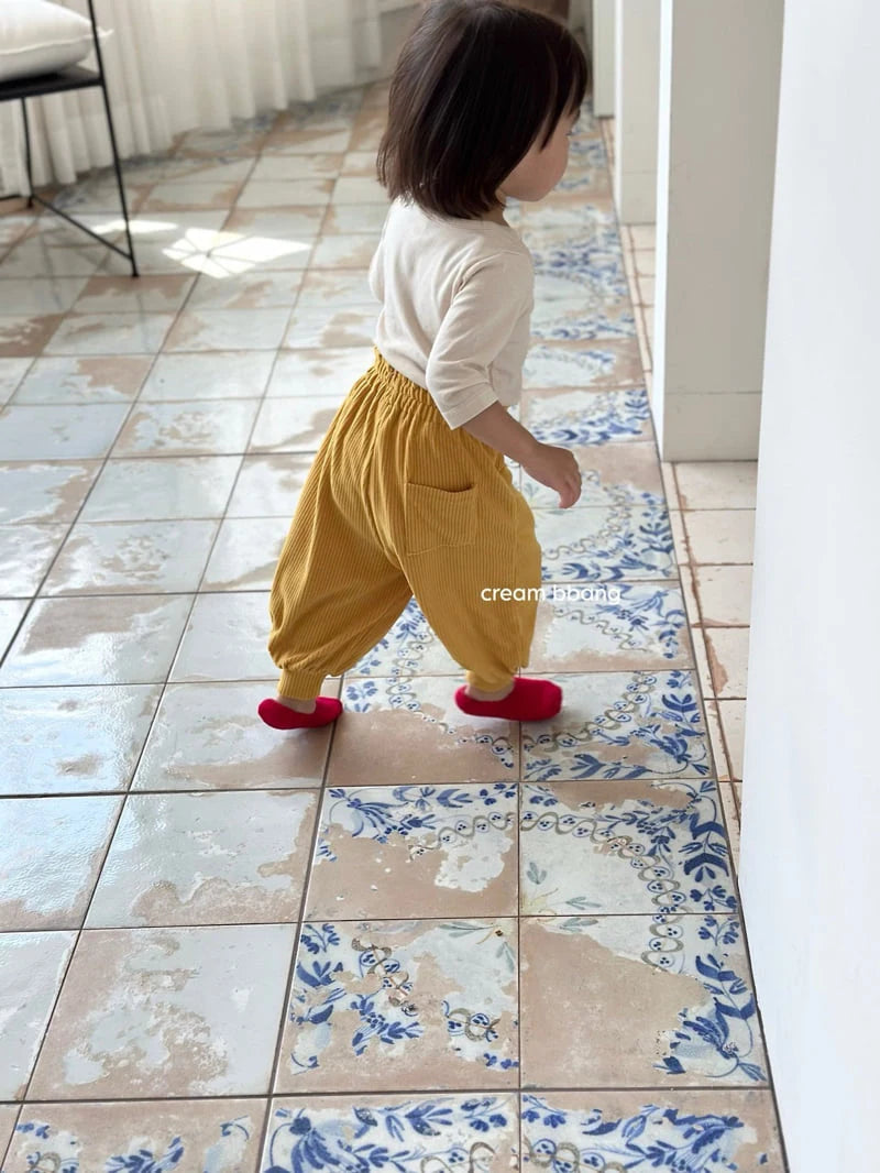 Little Foxx – Ribbed Aladdin Pants