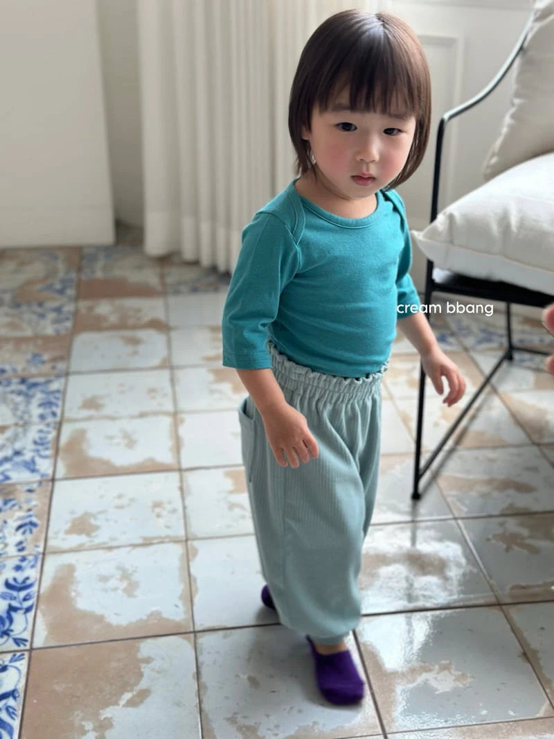 Little Foxx – Ribbed Aladdin Pants