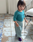 Little Foxx – Ribbed Aladdin Pants