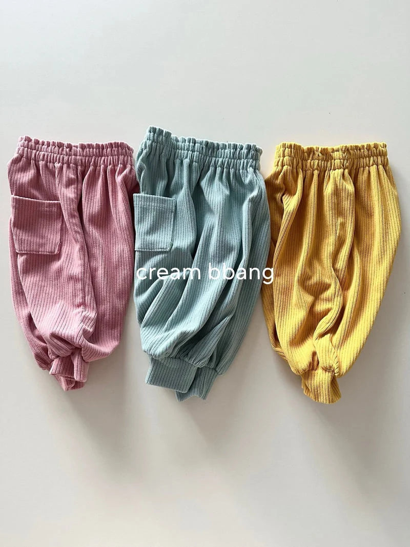 Little Foxx – Ribbed Aladdin Pants