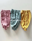 Little Foxx – Ribbed Aladdin Pants