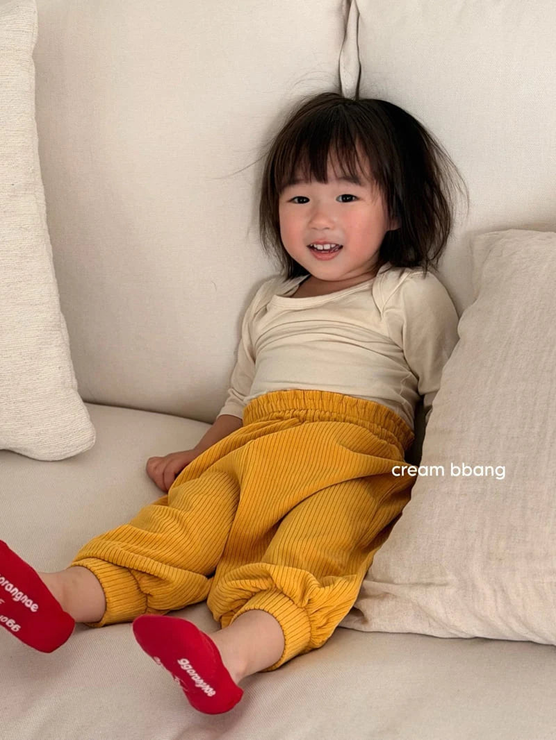 Little Foxx – Ribbed Aladdin Pants