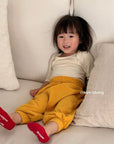 Little Foxx – Ribbed Aladdin Pants