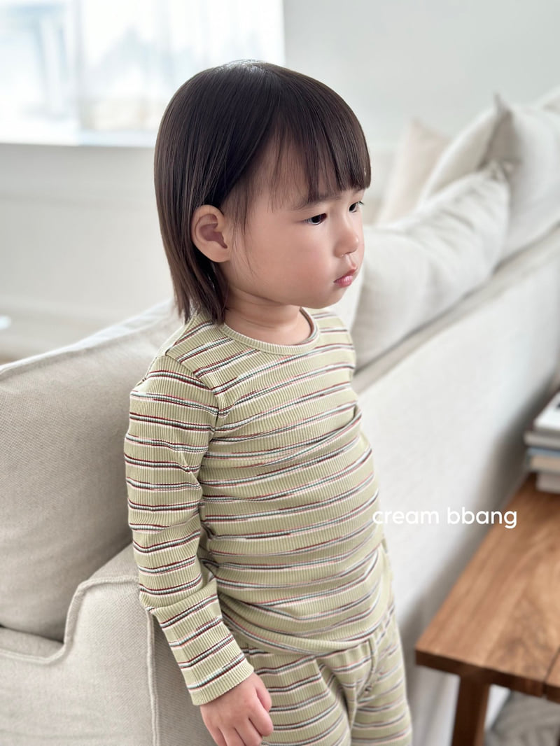 Little Foxx – Stripe Ribbed Leggings Set