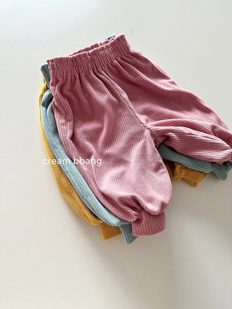 Little Foxx – Ribbed Aladdin Pants