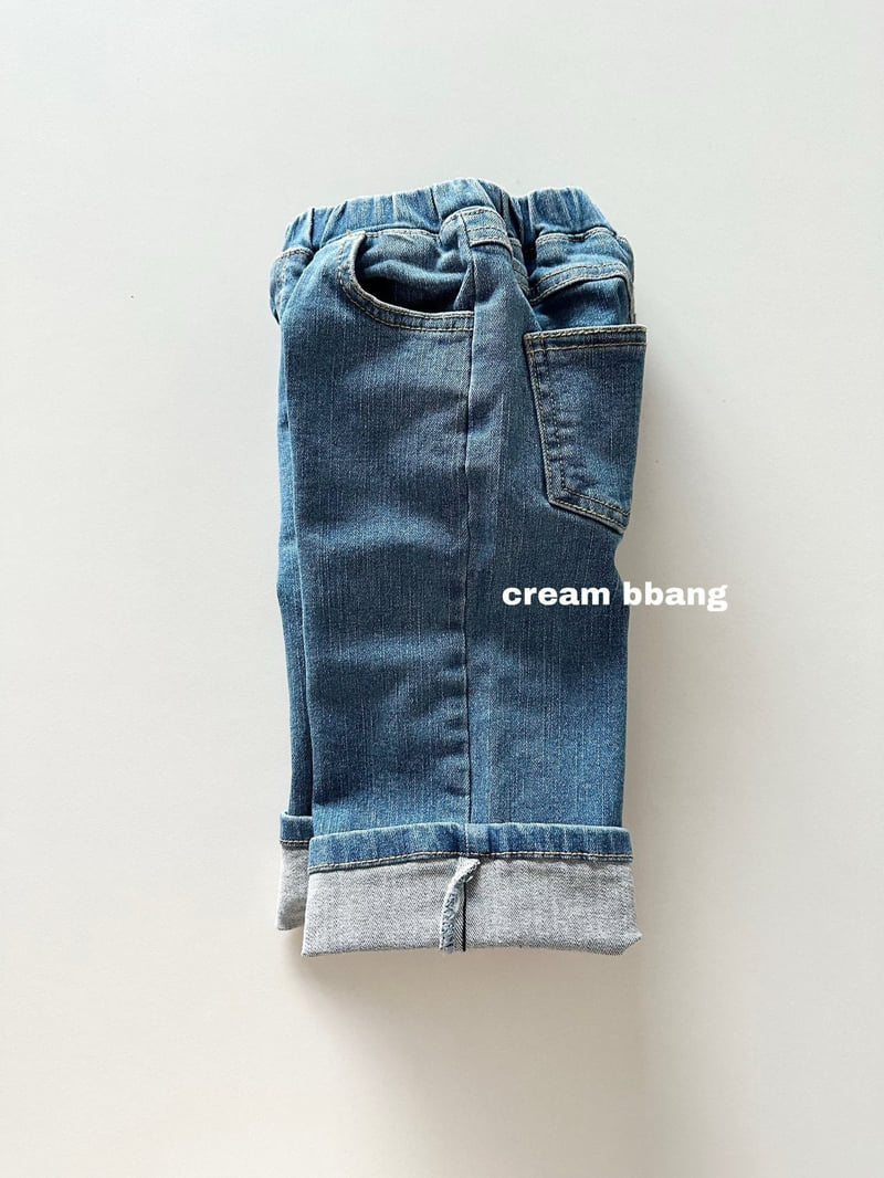Little Foxx – Wide Denim Straight Pants