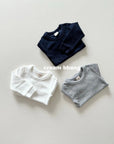Little Foxx – Ribbed Cuff Long Sleeve Tee