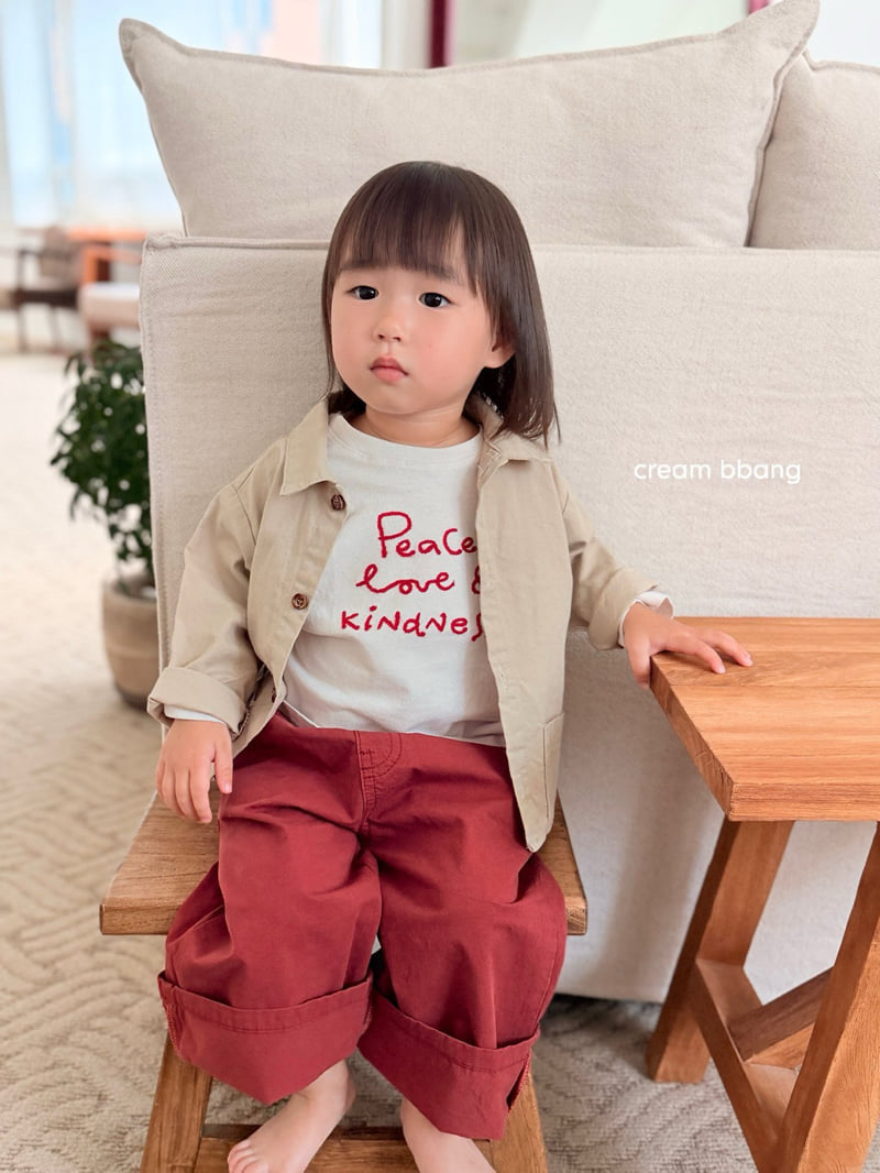 Little Foxx – Love Embroidery Tee