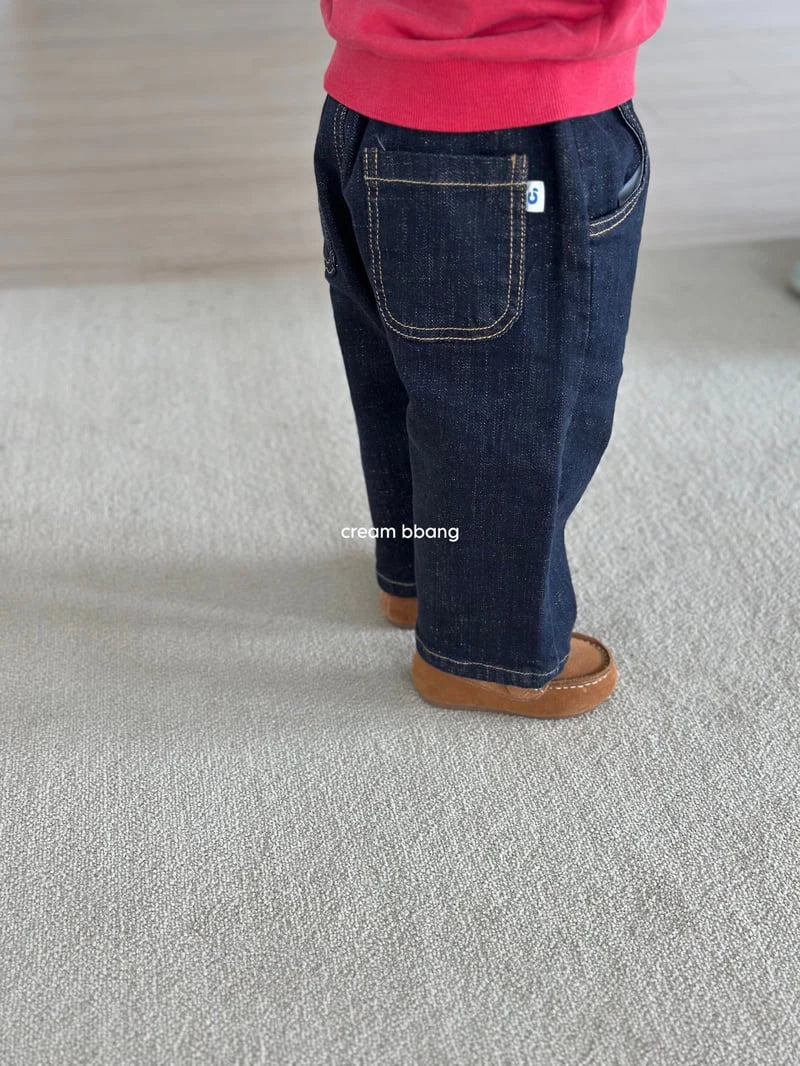 Little Foxx – Round Denim Spandex Baggy