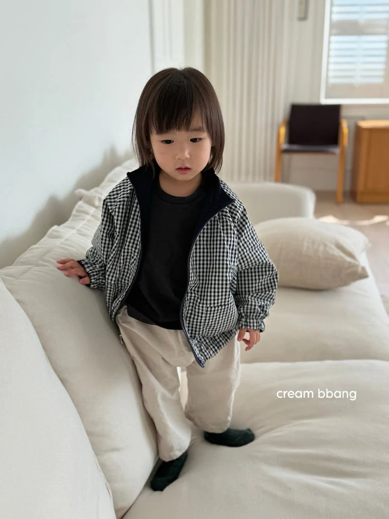 Little Foxx – Reversible Check Windbreaker