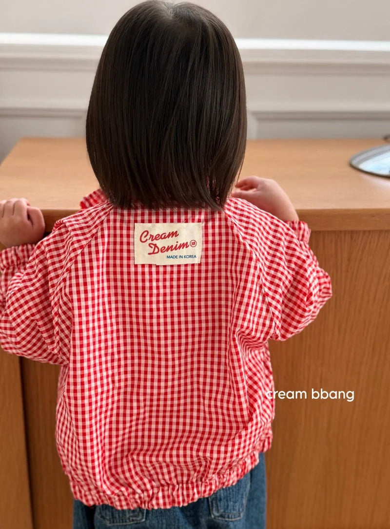 Little Foxx – Reversible Check Windbreaker