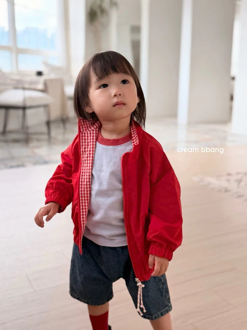 Little Foxx – Reversible Check Windbreaker