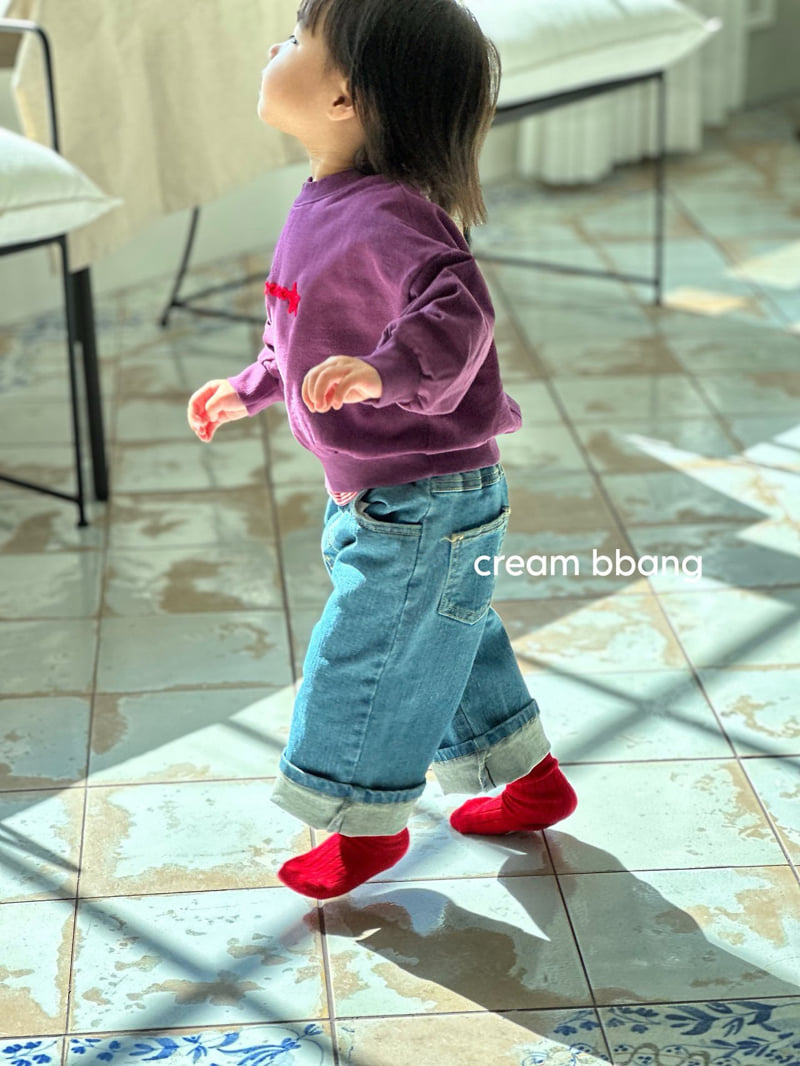 Little Foxx – Wide Denim Straight Pants