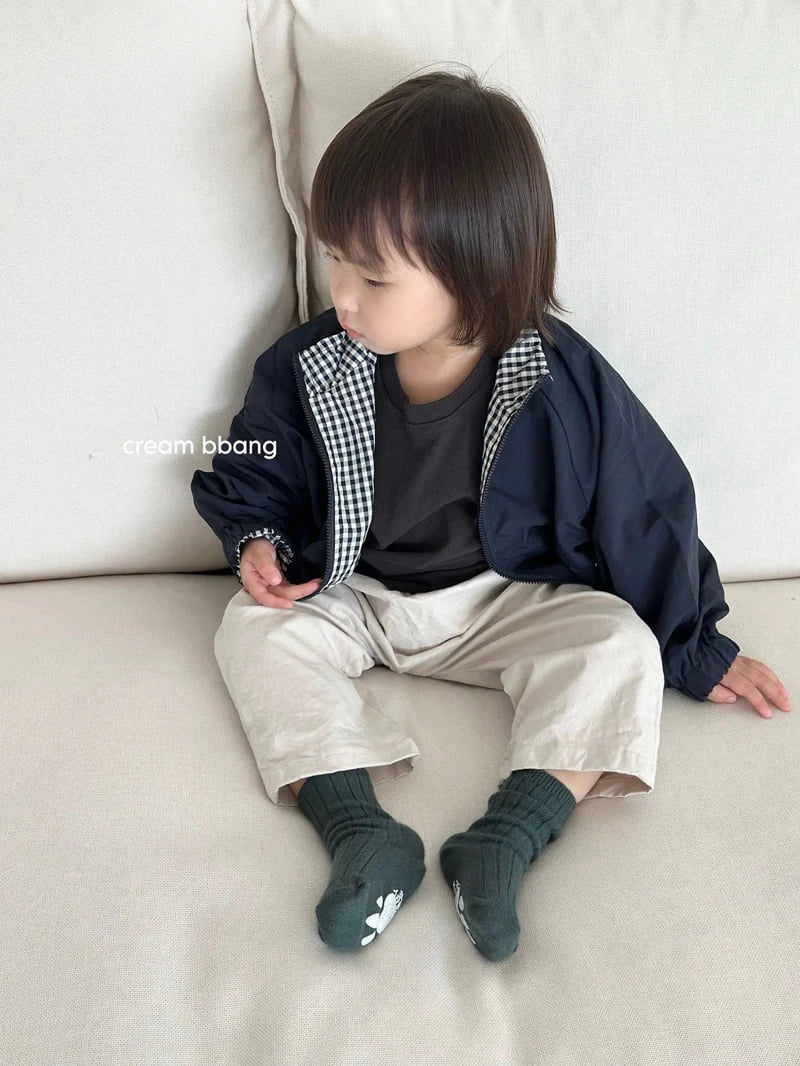 Little Foxx – Reversible Check Windbreaker