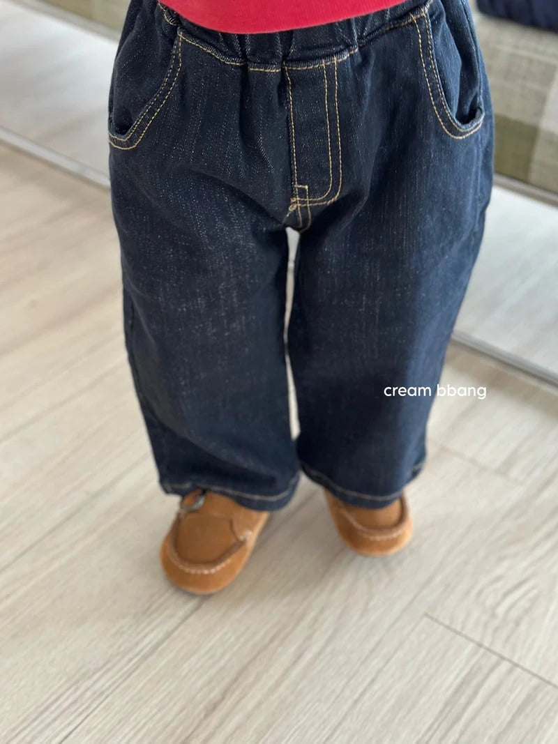 Little Foxx – Round Denim Spandex Baggy