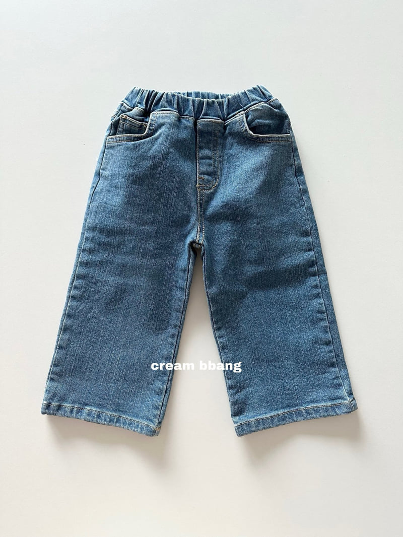 Little Foxx – Wide Denim Straight Pants