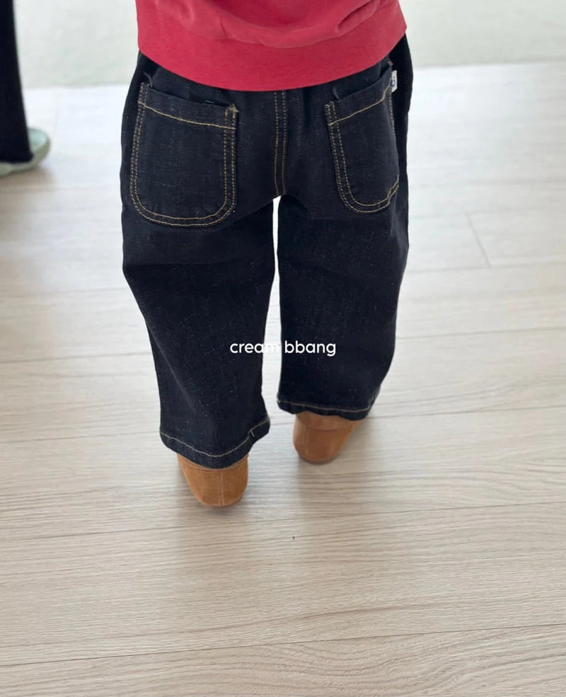 Little Foxx – Round Denim Spandex Baggy