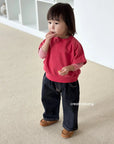 Little Foxx – Round Denim Spandex Baggy