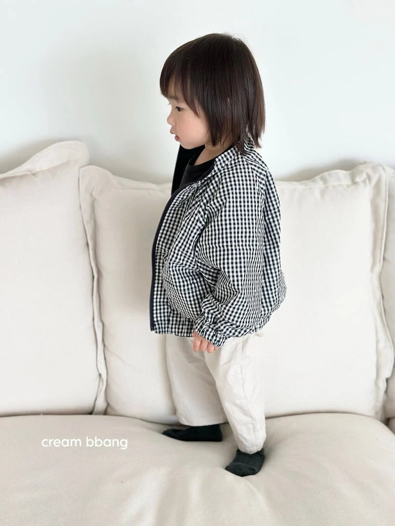 Little Foxx – Reversible Check Windbreaker