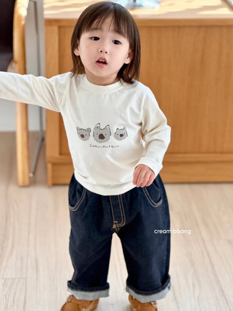 Little Foxx – Round Denim Spandex Baggy