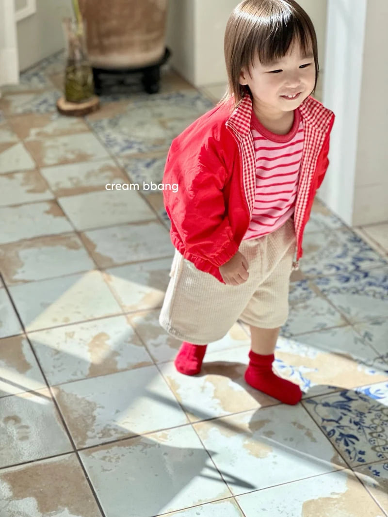 Little Foxx – Reversible Check Windbreaker