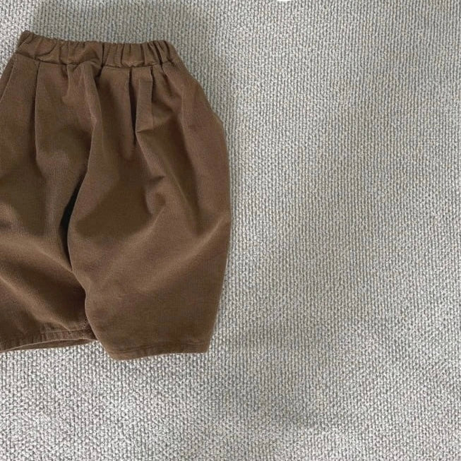 Corduroy Finger Pants